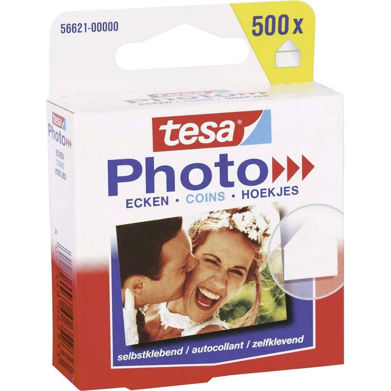 tesa Photo Corners 500 stk. hvid