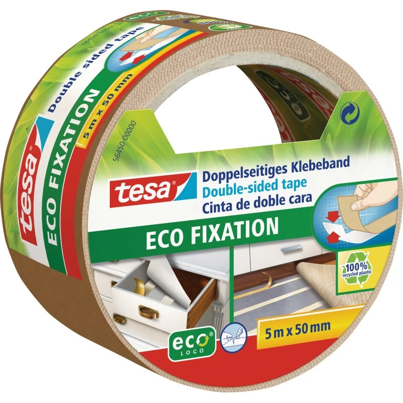 Tesa Eco Fixation Dobbeltsidet tape 50 mm x 5 m