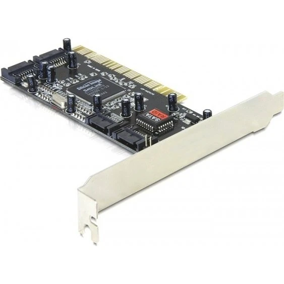 DeLOCK 4xSATA RAID PCI Controller, 4-port SATA 1.5 Gb/s