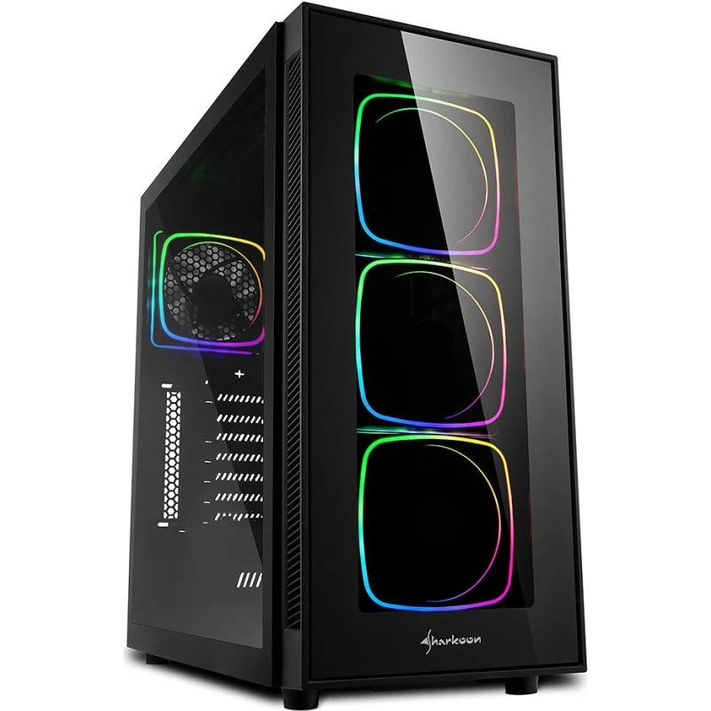 Sharkoon TG6 RGB Midi Tower Sort