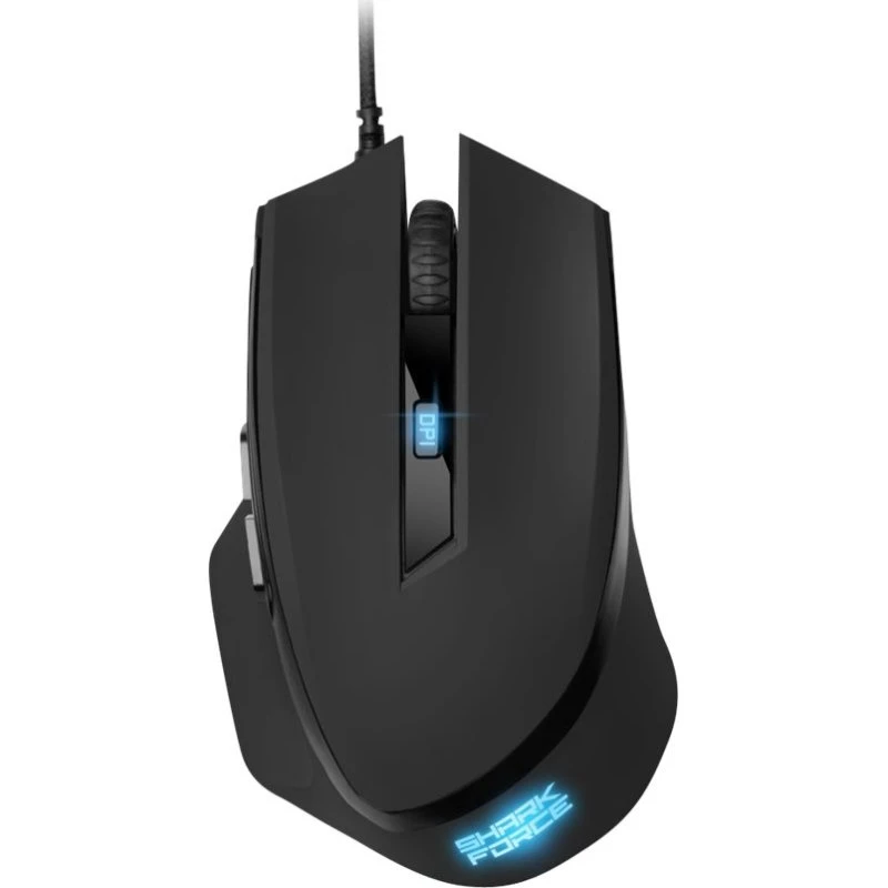 Sharkoon SHARK Force II Optisk Gaming Mus Sort