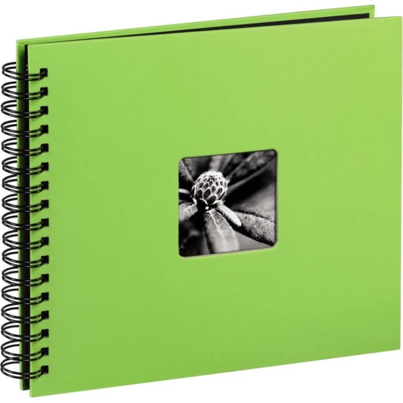 Hama Spiral Bound Fine Art Fotoalbum 28x24 cm, Kiwi