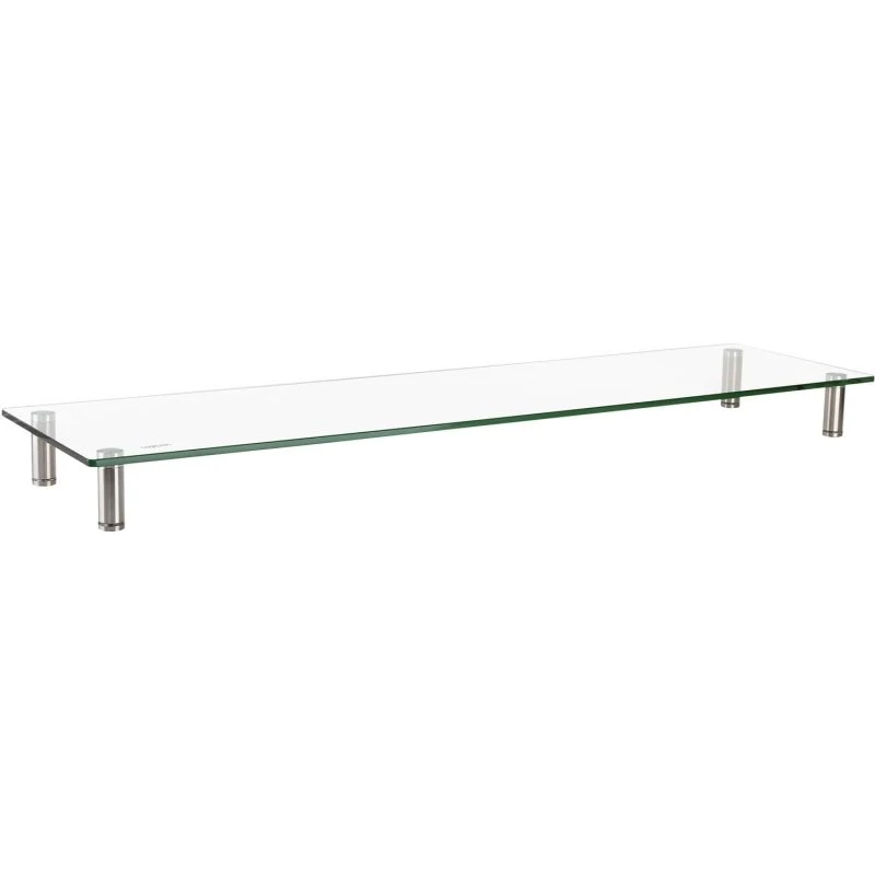 LogiLink Monitorstativ i Glas/Metal 1000 mm, Justerbar Højde