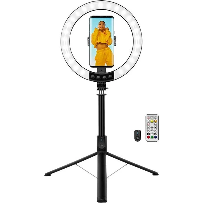 LogiLink Ringlys med stativ 26 cm, LED, DC