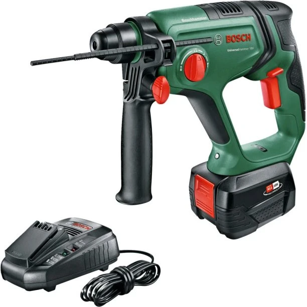 Bosch UniversalHammer 18V 4,0Ah - Akkuborehammer med 2Joule