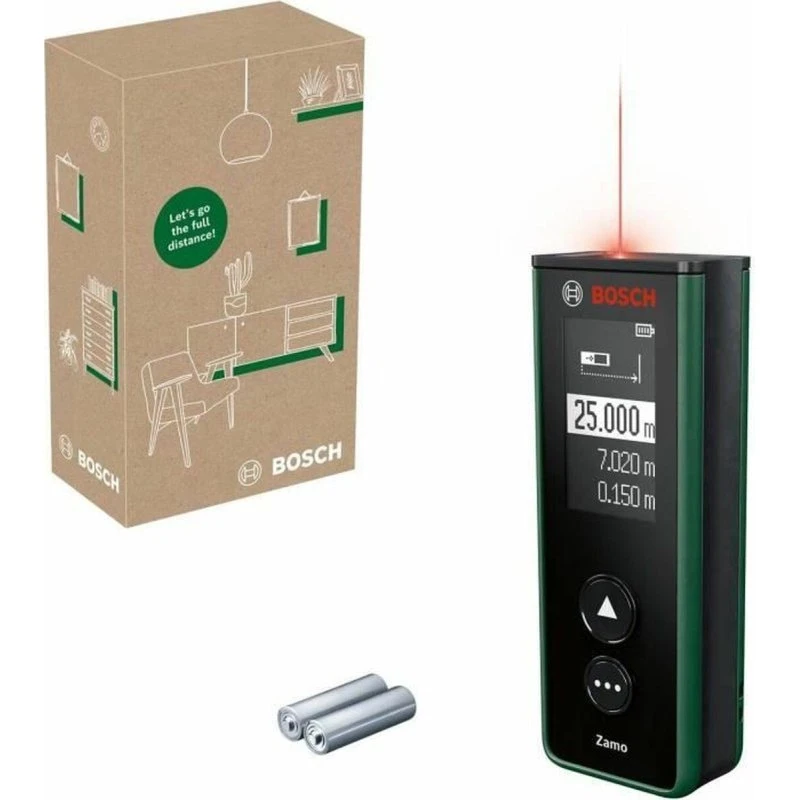 Bosch Zamo Basic E Laserafstandsmåler 25 m, USB-C
