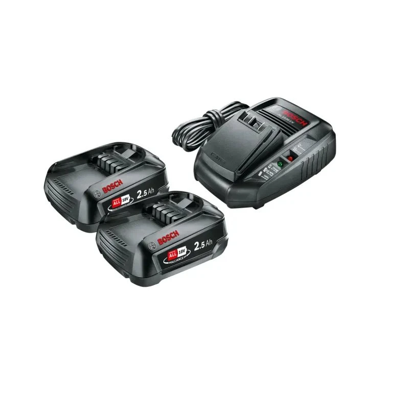 Bosch Startsæt 18 V (2 x 2,5 Ah + AL 1830 CV) 1600A031T5