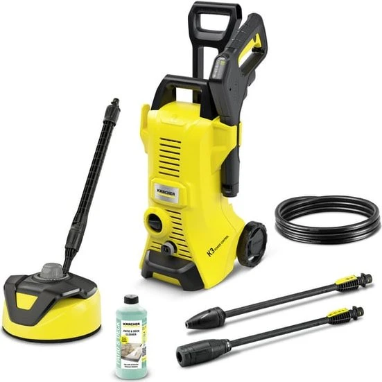 Kärcher K 3 Power Control Home T 5 Højtryksrenser 120 bar, 380 l/t, Elektrisk, Sort/Gul