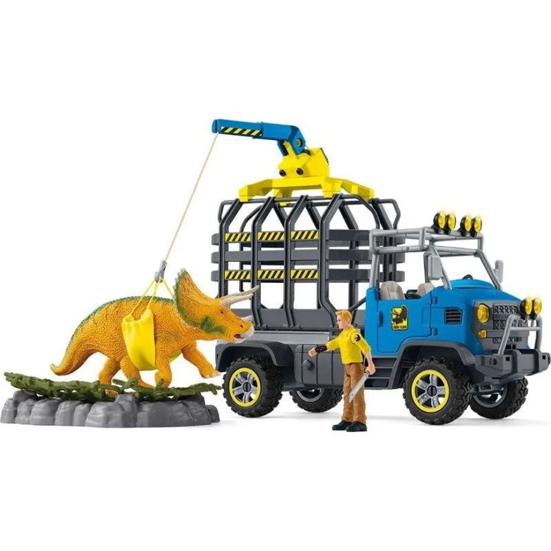 Schleich Dino Transport Mission - Legetøjspayset med dinosaurus