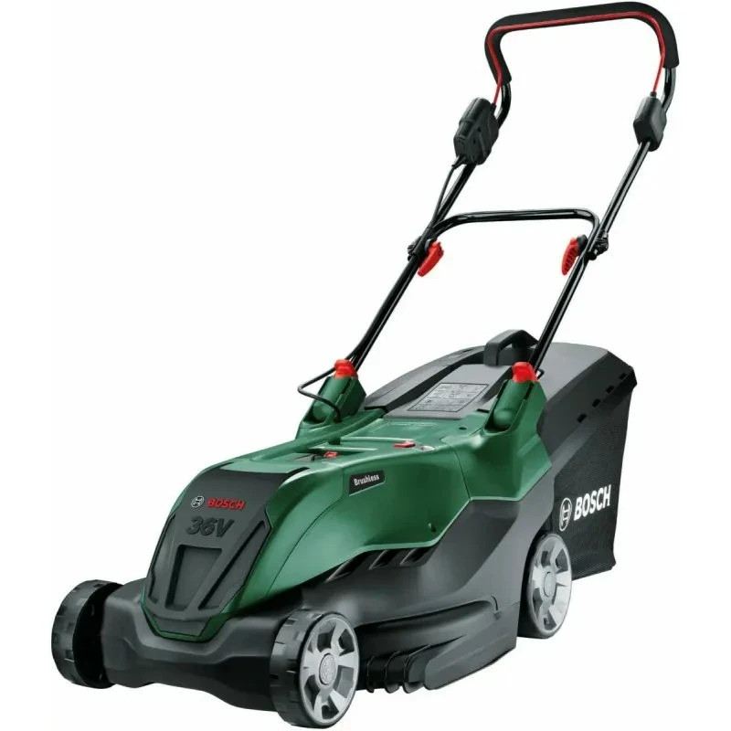 Bosch AdvancedRotak 36V-44-750 Plæneklipper med 4,0 Ah-batteri og lader
