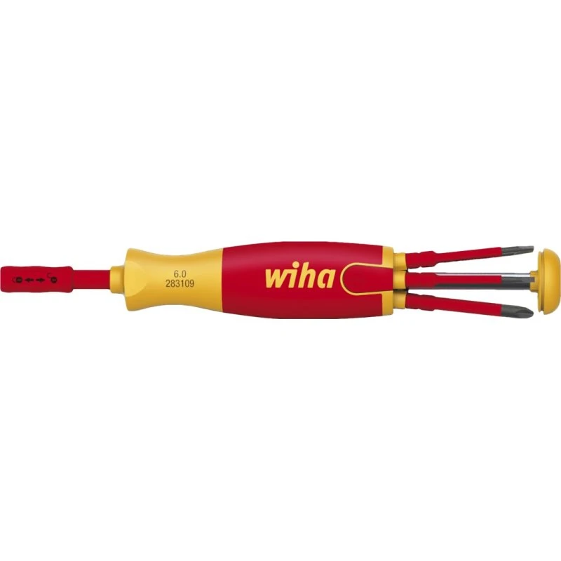 Wiha SlimVario LiftUp 1000V 6-bit Skruetrækker