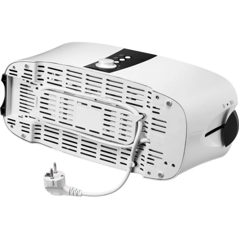 Unold 38020 Design Dual Brødrister 4 skiver Hvid/sort