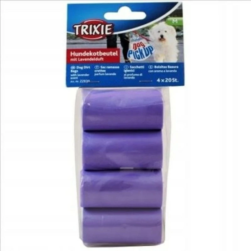 Trixie Pick Up Hundeposer med Lavendelduft 4x20 stk