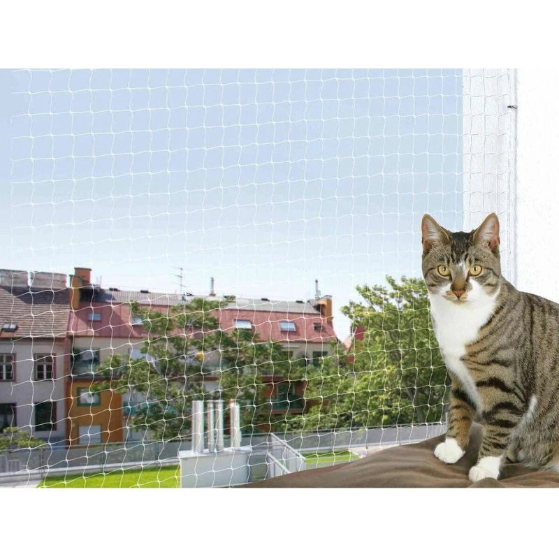 Trixie Cat Protect Sikkerhedsnet 4x3m, transparent