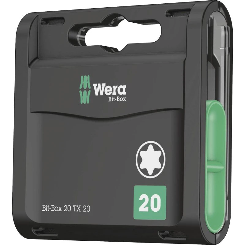 Wera Bit-Box 20 TX20 – 20 Torx-bits i praktisk boks