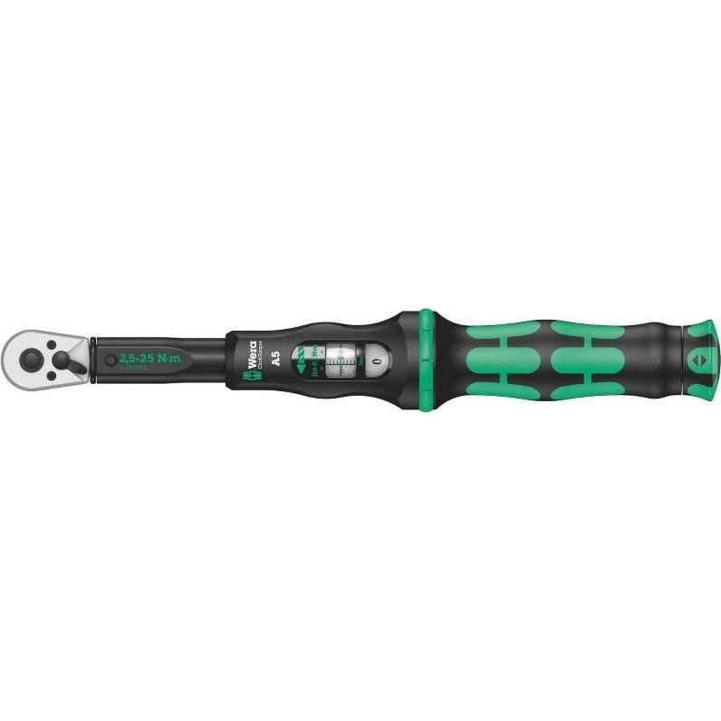 Wera Click-Torque A 5 1/4" 2,5–25 N·m