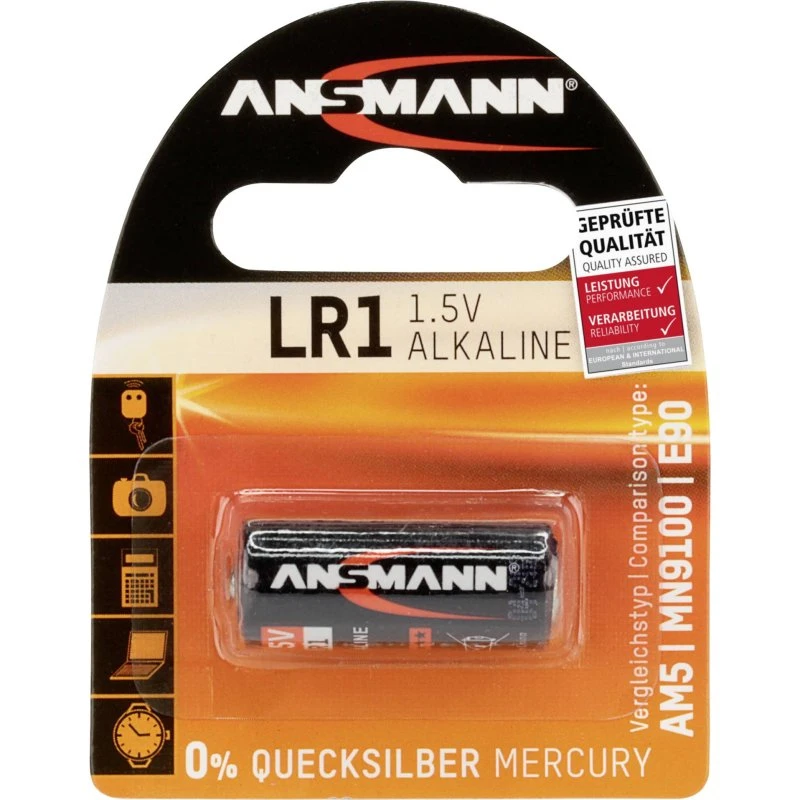 Ansmann LR1 1,5V Alkaline Batteri