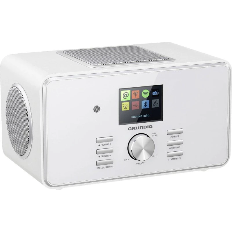 Grundig DTR 6000 X Hvid DAB+/Internet Radio med Bluetooth