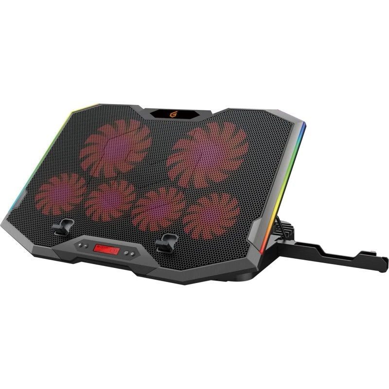 Conceptronic ERGO Gaming Blæser 17" med USB-hub og smartphonestander