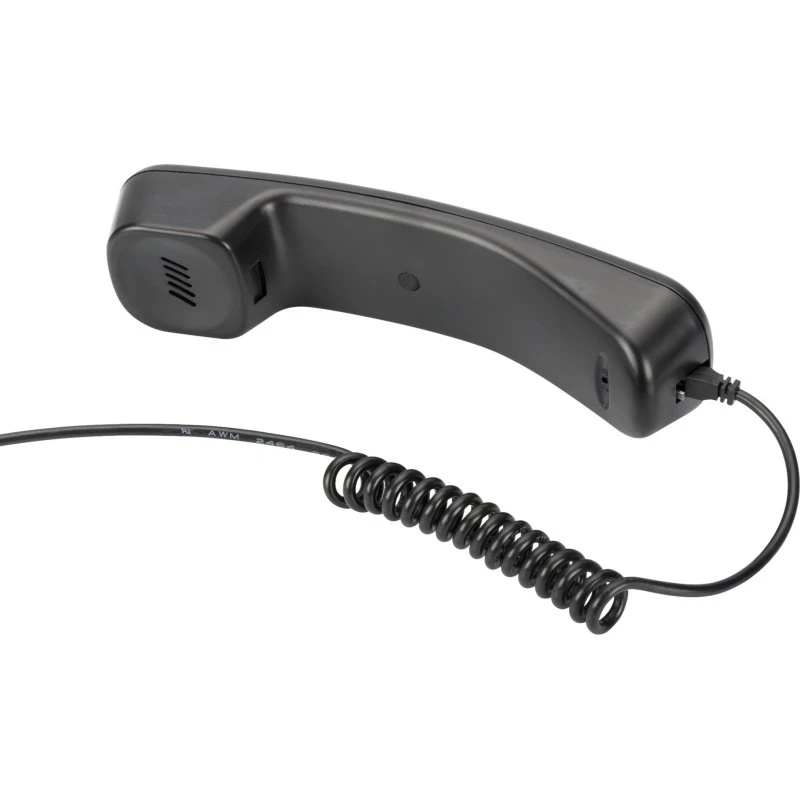 Digitus DA-70772 USB Telefonhåndsæt, Sort