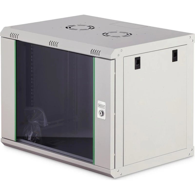 Digitus Dynamic Basic 9U Vægmonteret Rackskab, Grå, 600x450 mm