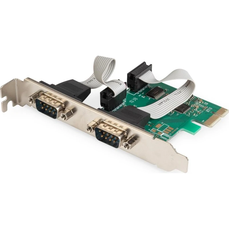 DIGITUS DS-30000-1 2-port Seriel PCIe-kort (D-SUB)
