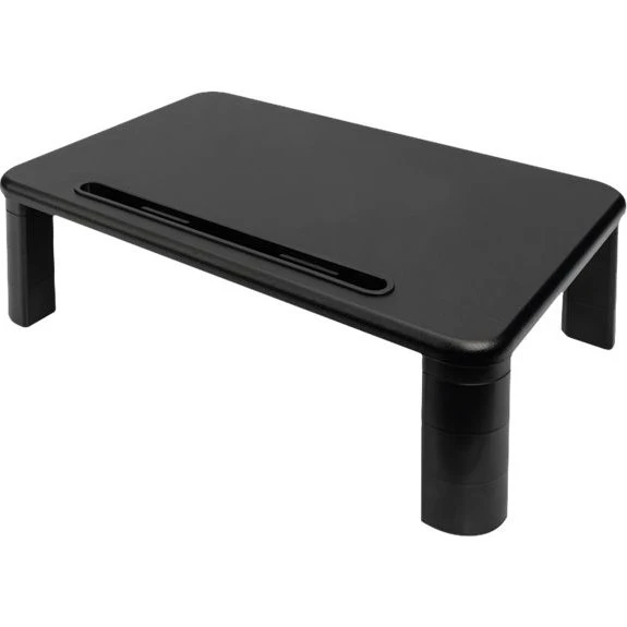 DIGITUS Ergonomic Monitor Riser - Sort - Op til 10 kg