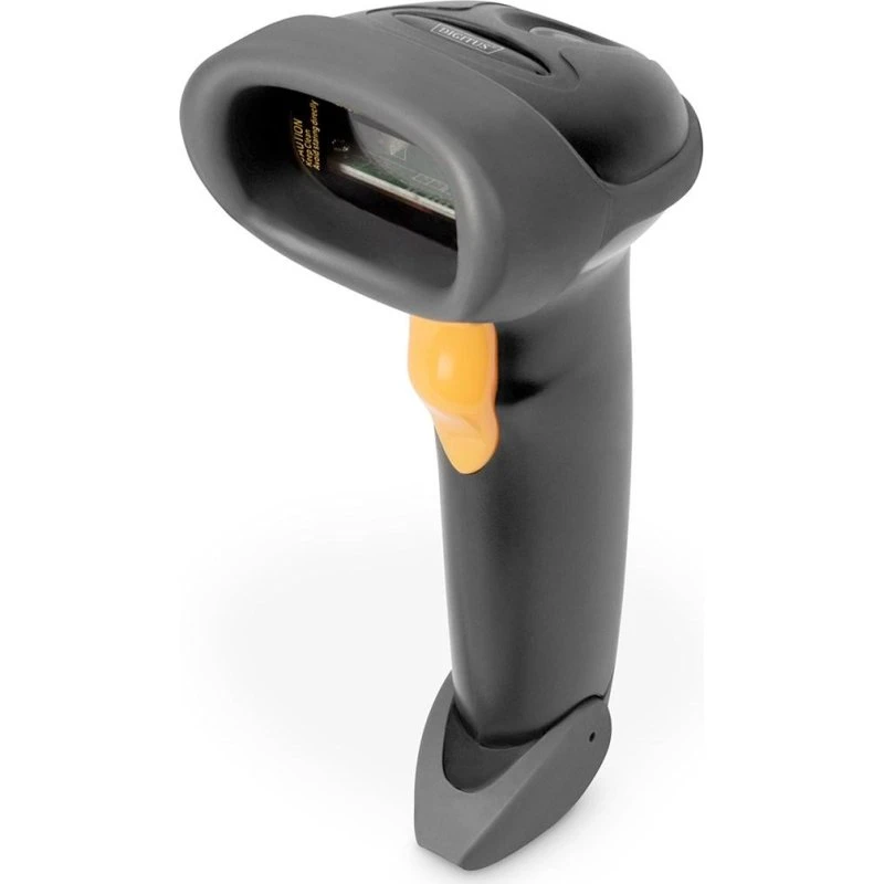 DIGITUS DA-81001 1D Håndscanner med USB-kabel og kræmme