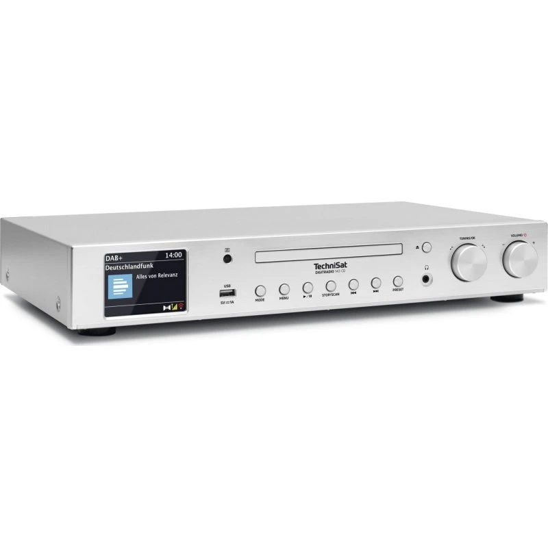 TechniSat DigitRadio 143 DAB+ Radio med WiFi, Bluetooth og CD