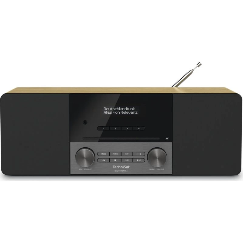 Technisat DigitRadio 3 DAB+/FM Radio med CD, USB og Bluetooth