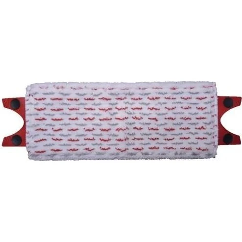 Vileda Ultramax Refill Moppemåtte 2 stk. Rød/Hvid