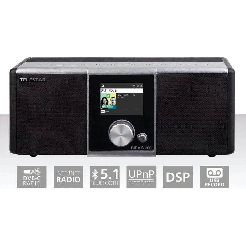 Telestar Dira S 20C Kabel (DVB-C) & Internet-Stereoradio