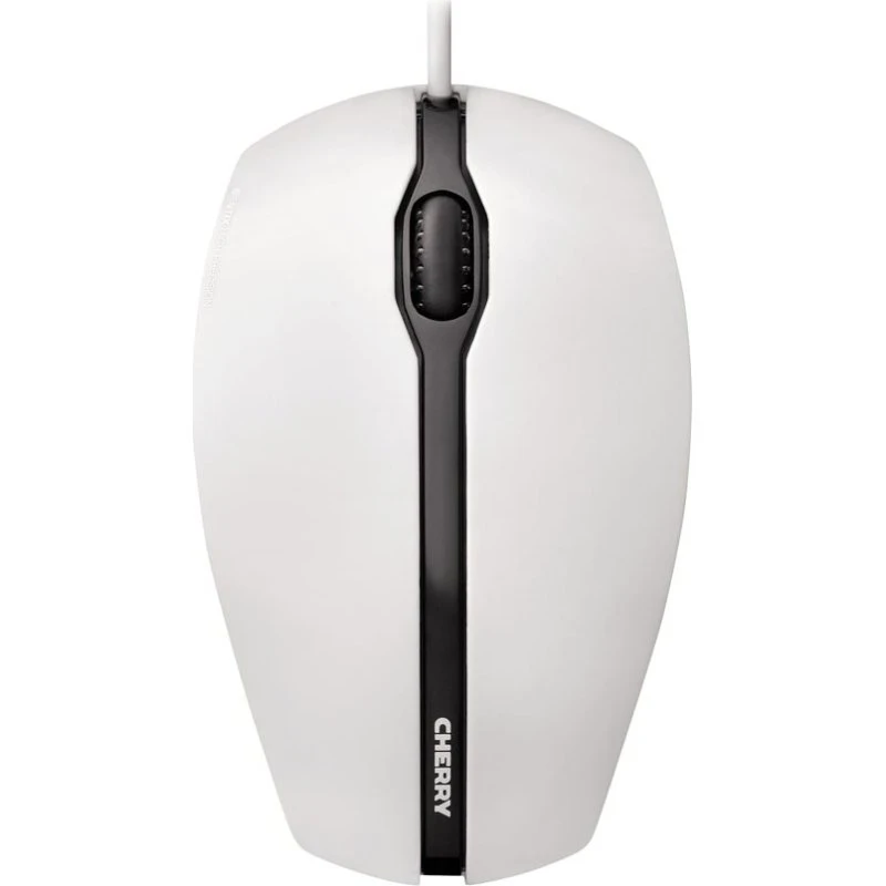 Cherry GENTIX Optisk Mus Grå/Hvid 3 Knapper USB