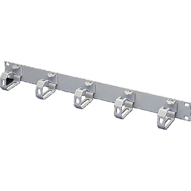Rittal 7159035 Kabelstyringspanel med 5 Bøjler, Grå (RAL 7035)