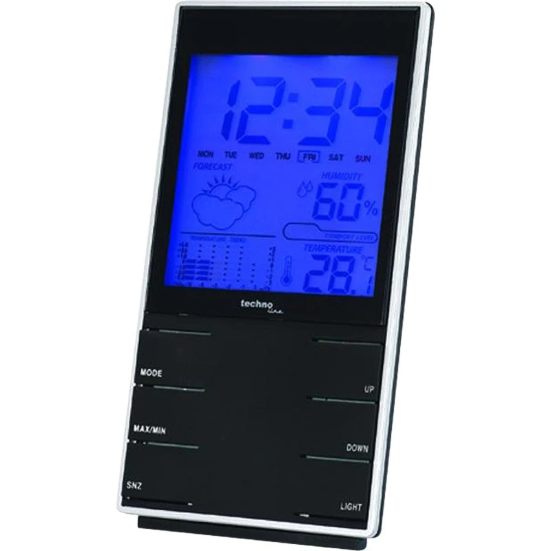 Technoline WS 9120 Digital Vejrstation, Sort