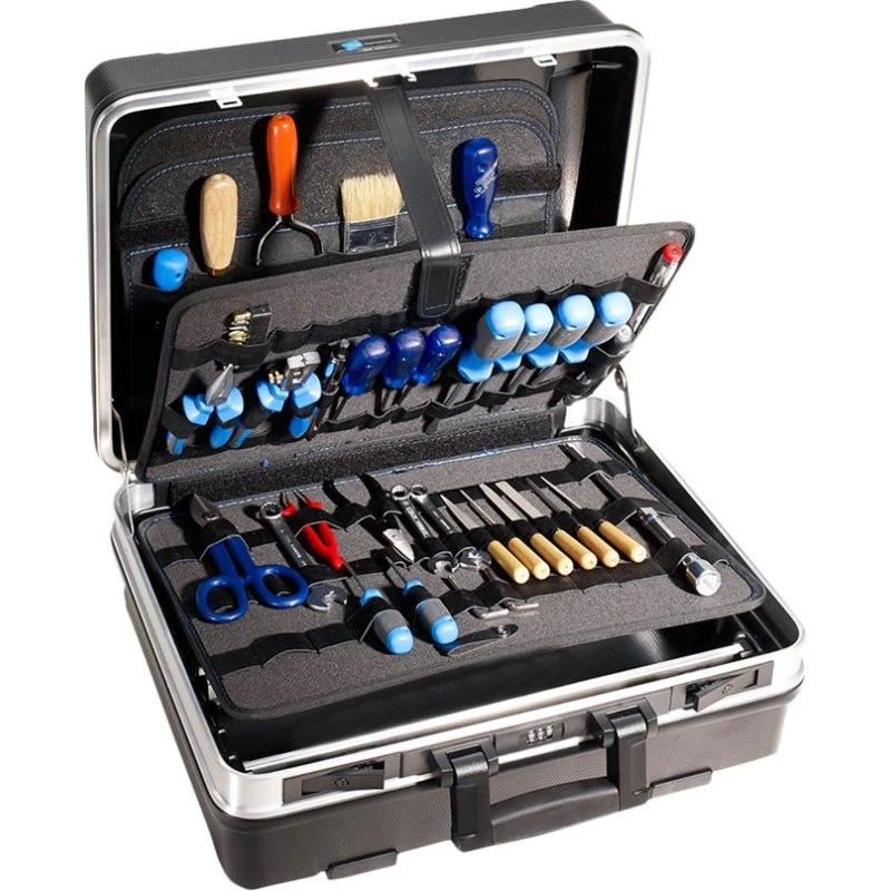 B&W TOOL.CASES flex Dokumentmappe, sort, aluminium & ABS