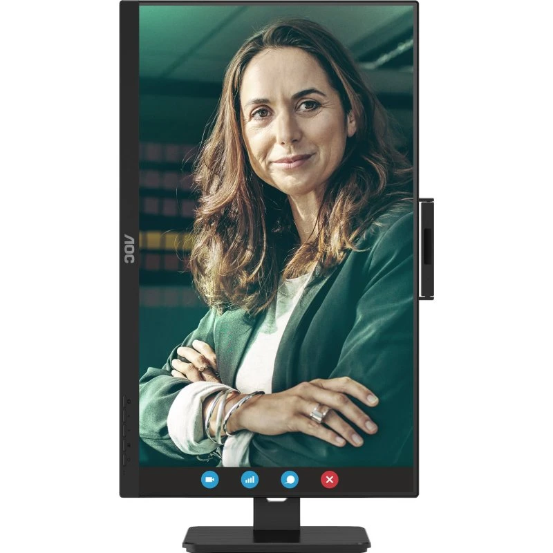 AOC Q27P3CW 27" IPS QHD Skærm med USB-C og 5MP Webcamera