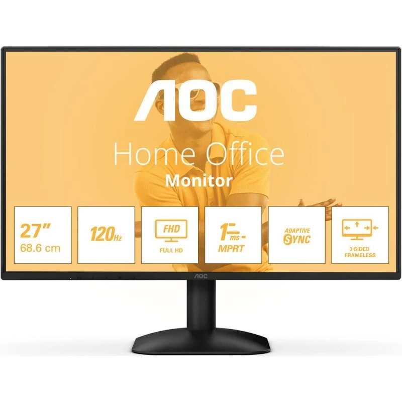 AOC 27B31H 27" Full HD 120 Hz IPS-skærm, sort