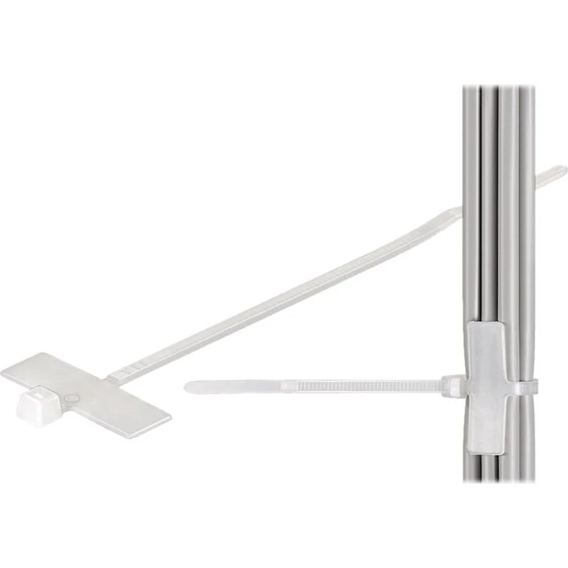 fixpoint Kabelstrips 2,5x100mm, klar (100 stk.)