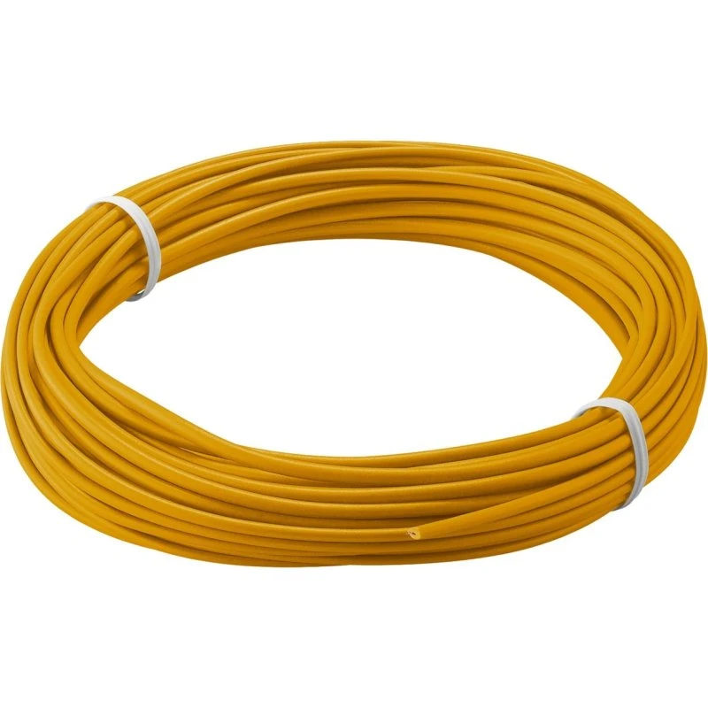 Goobay 55043 Isoleret Kobberledning 0,14mm², 10m, Orange