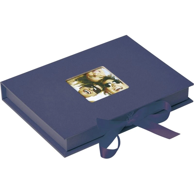 Walther FB-112-L Fotoboks 13x18cm, 70 Billeder, Blå