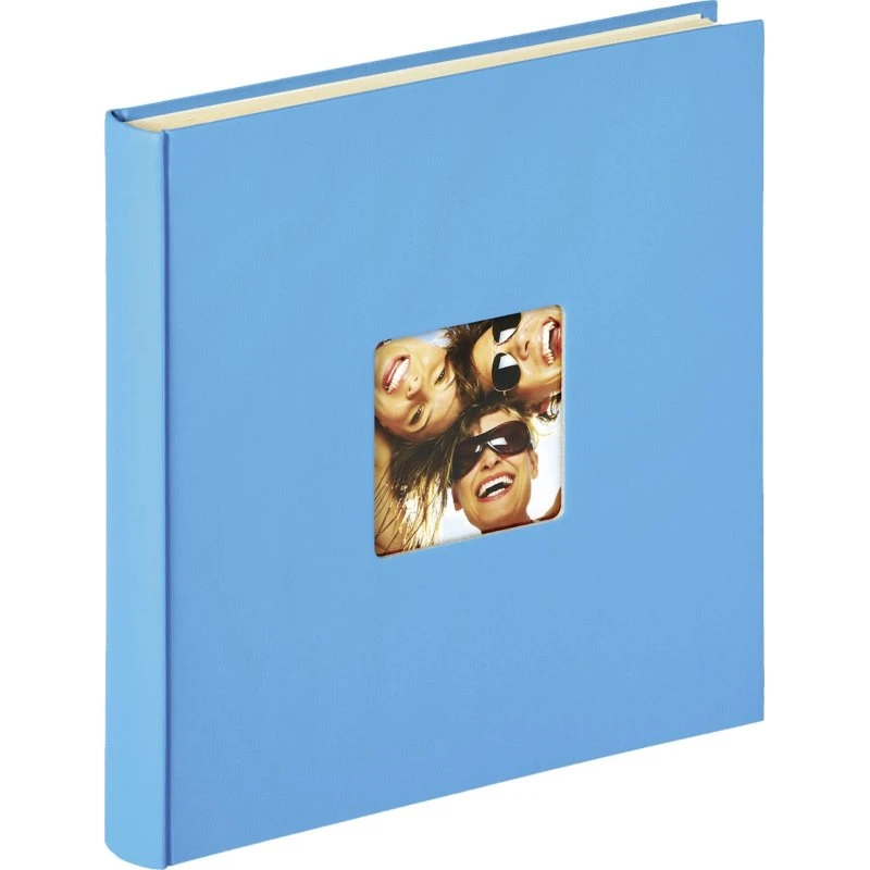 Walther Fun Fotoalbum, selvklæbende, 33x33,5 cm, 50 sider, Ocean Blue