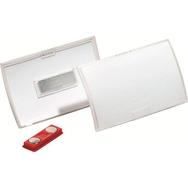 DURABLE Click Fold Navneskilt 40x75 mm, magnet, 10 stk