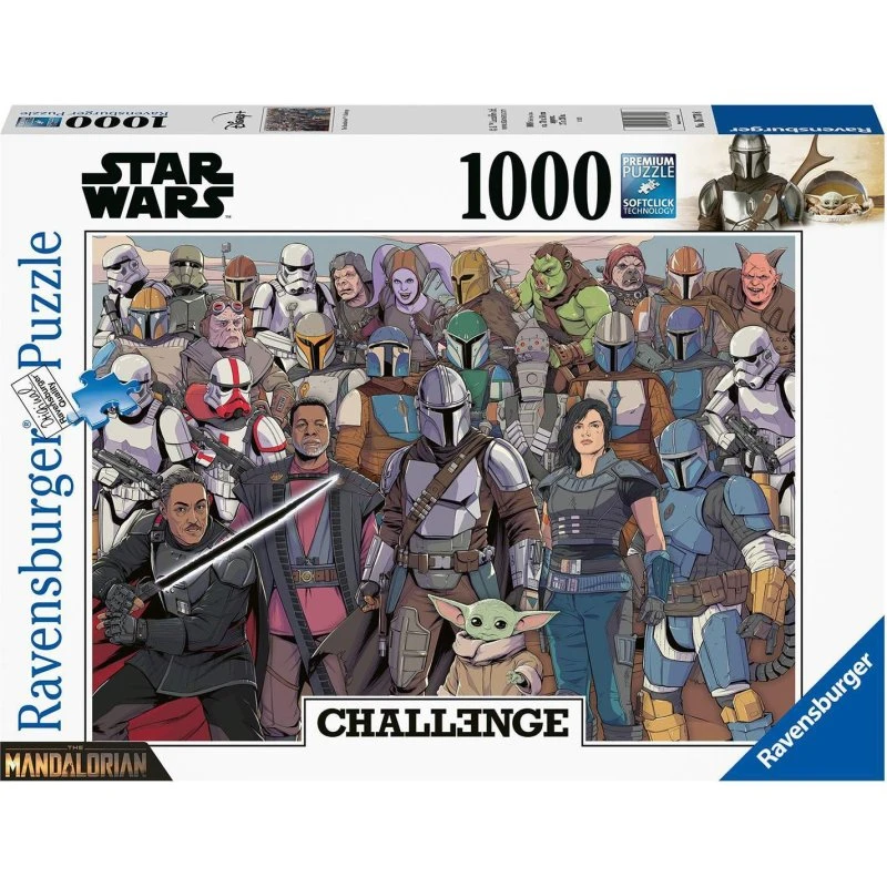 Ravensburger The Mandalorian Puslespil 1000 Brikker