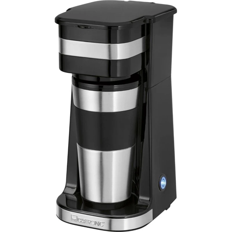 Clatronic KA 3733 Kaffemaskine, 400ml, Rustfrit Stål
