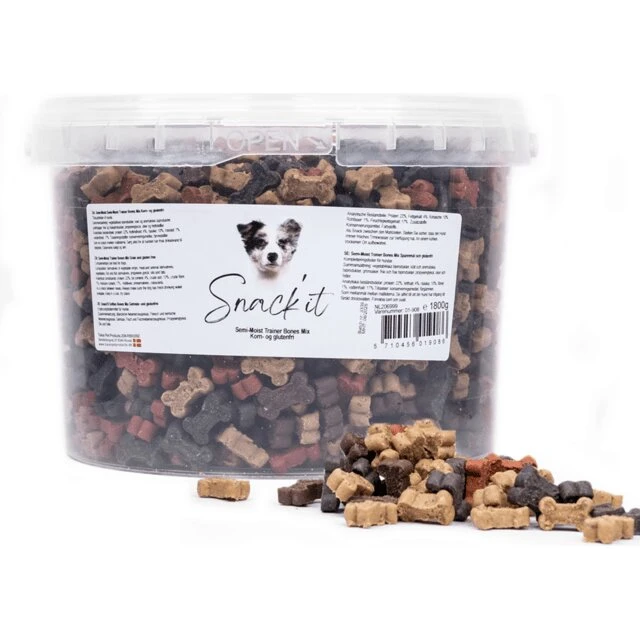 Snack'it Semi-Moist Bones Mix 1,8 kg