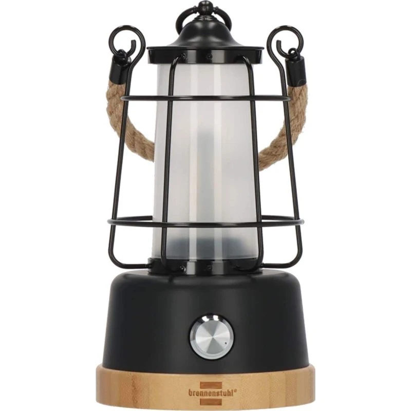 Brennenstuhl CAL 1 Campinglampe med Bambusbase og Powerbank