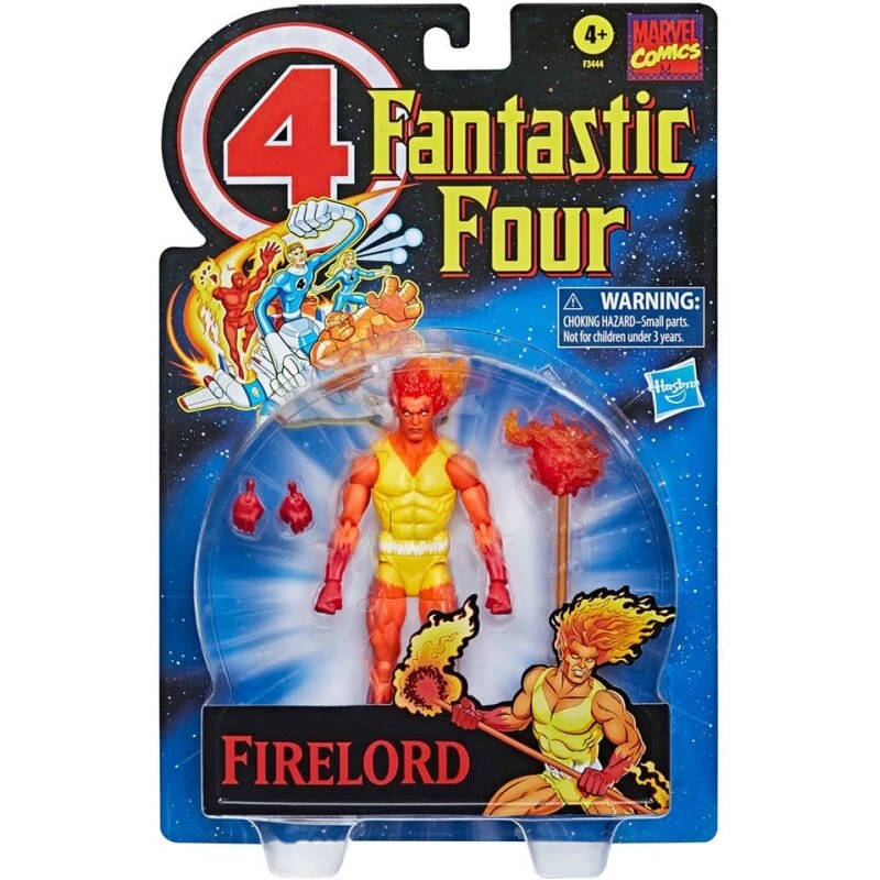 Marvel Legends Firelord (Retro) - Fantastic Four, 15 cm
