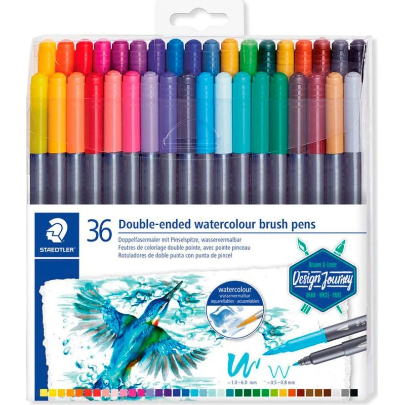 Staedtler Mars Graphic Duo 36 farver dobbeltspids