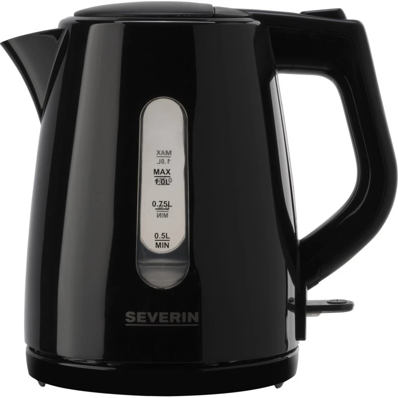 Severin WK 3410 Elkedel 1 L, 2200 W, Sort
